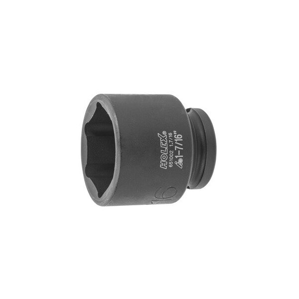 Impact Socket, 1/2 inch Drive, 6 pt, 1.7/16 inch